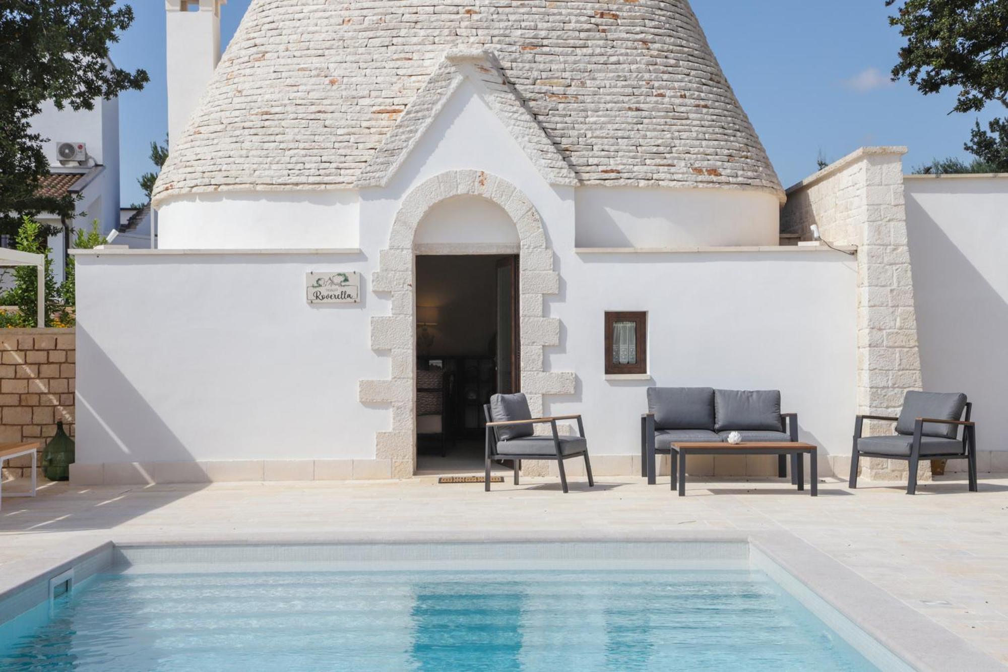 Td Trullo Roverella Charming Trullo With Pool Castellana Grotte Exterior foto